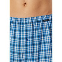Boxershorts 2er-Pack Webware Karo mehrfarbig - Boxershorts Multipack 4 von Schiesser
