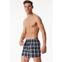 Boxershorts 2er-Pack Webware Karo mehrfarbig - Boxershorts Multipack 4 von Schiesser