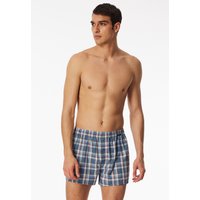 Boxershorts 2er-Pack Webware Karo mehrfarbig - Boxershorts Multipack 4 von Schiesser