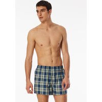 Boxershorts 2er-Pack Webware Karo mehrfarbig - Boxershorts Multipack 7 von Schiesser