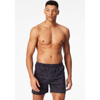 Boxershorts Interlock gemustert kohle - Fine Interlock 8 von Schiesser