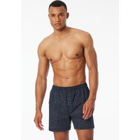 Boxershorts Interlock graphit gemustert - Fine Interlock 7 von Schiesser