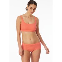 Bustier Doppelripp Organic Cotton pfirsich - Pure Rib 40 von Schiesser