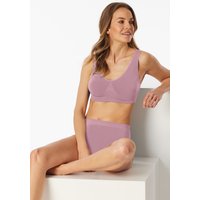 Bustier seamless herausnehmbare Pads rosenholz - Classic Seamless XXL von Schiesser