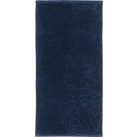 Handtuch 50x100 dunkelblau - SCHIESSER 150 Years 50*100 von Schiesser