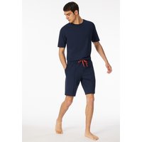 Hose kurz Sweat-Qualität nachtblau - Mix+Relax 50 von Schiesser