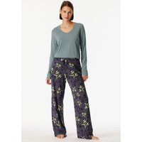 Hose lang Blumen multicolor - Mix+Relax 40 von Schiesser