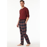 Hose lang Flanell Karos dunkelgrün - Mix+Relax 48 von Schiesser