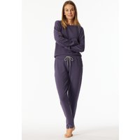 Hose lang Interlock Bündchen indigo - Mix+Relax 36 von Schiesser