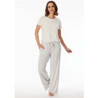 Hose lang Streifen multicolor - Mix+Relax 44 von Schiesser