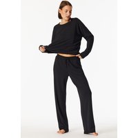 Hose lang wärmend schwarz - Mix+Realx 42 von Schiesser