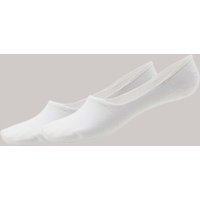 Inshoe-Damensocken 2er-Pack weiß - Long Life Cool 35/36 von Schiesser