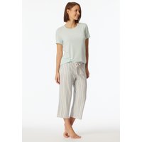 Loungehose 3/4-lang Modal Streifen multicolor - Mix+Relax 44 von Schiesser
