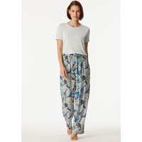 Loungehose lang Viskose multicolor bedruckt - Mix+Relax 38 von Schiesser