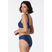Midi-Bikinislip V-Form blau - Aqua Mix & Match S von Schiesser