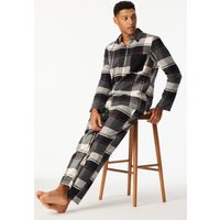 Oberhemd langarm Flanell Karos multicolor - Mix+Relax 50 von Schiesser