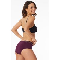 Periodenpantys 2er-Pack Spitze schwarz/ pflaume - Secret Care 34/36 Periodenpantys 2er-Pack Spitze schwarz/ pflaume - Secret Care 34/36 von Schiesser