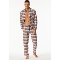 Pyjama Flanell kariert multicolor - X-Mas Family 54 von Schiesser
