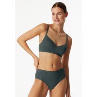 Retro-Pants dunkelgrün - Unique Micro 36 von Schiesser