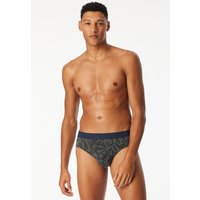 Rio-Slip dunkelgrün gemustert - 95/5 4 von Schiesser