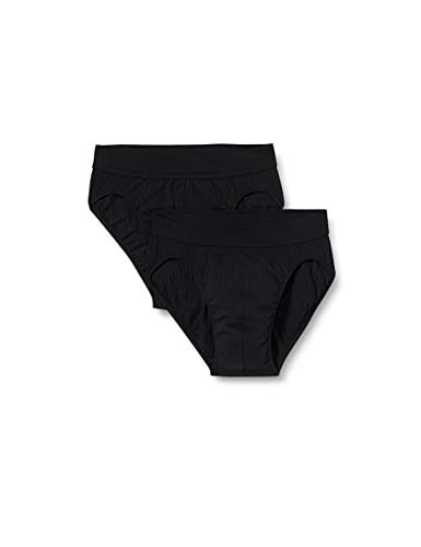SCHIESSER Herren Rio Slip Authentic 4er Pack, Farbe:Schwarz (000);Größe:5/M von Schiesser