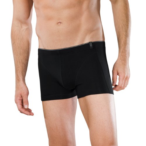 Schiesser Herren Short 95/5 2er Pack, Farbe:Schwarz (000);Größe:6/L von Schiesser