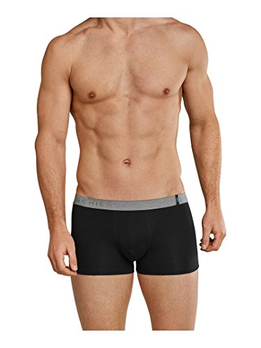 SCHIESSER Herren Shorts 95/5 3er Pack, GröÃŸe:6/L;Farbe:Schwarz (000) von Schiesser