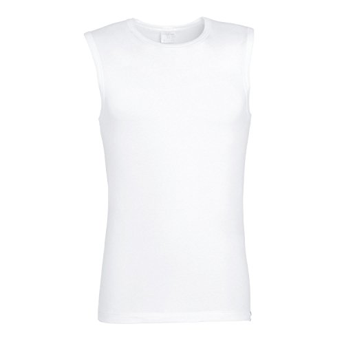 SCHIESSER Herren Tank Top 95/5 2er Pack, Farbe:Weiß (100);Größe:6/L von Schiesser
