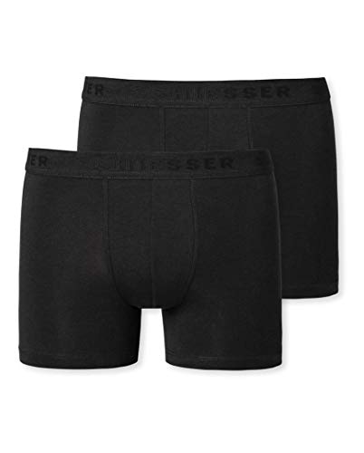 Schiesser 173534 Pants 2er Pack 95/5 Black 152 von Schiesser