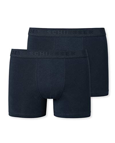 Schiesser 173534 Pants 2er Pack 95/5 Night Blue 164 von Schiesser