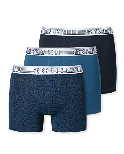Schiesser 173536 Pants 3er Pack 95/5 Blue Mixed 176 Schiesser 173536 Pants 3er Pack 95/5 Blue Mixed 176 von Schiesser