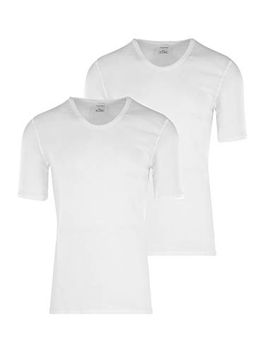 Schiesser 2 Stück ( Doppelpack ) Herren 1/2 Arm Unterhemd Feinripp: GröÃŸe: XXL von Schiesser