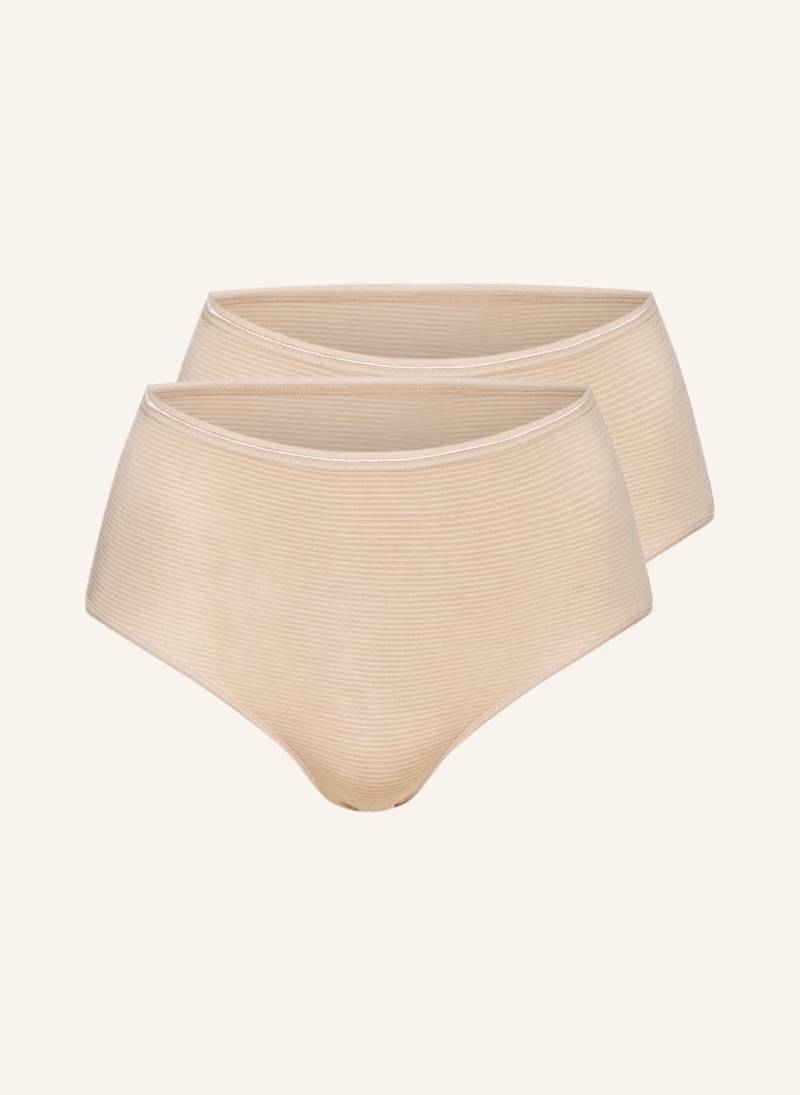 Schiesser 2er-Pack Panties Modal Essentials beige von Schiesser