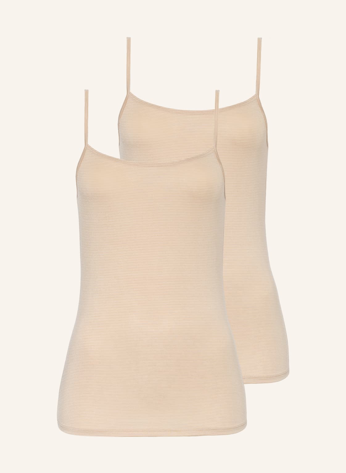Schiesser 2er-Pack Tops Modal Essentials beige Schiesser 2er-Pack Tops Modal Essentials beige von Schiesser