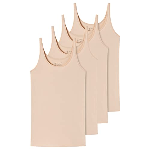 Schiesser 2er Pack Trägertop Damenunterwäsche (2er Pack), 4 x Sand, 42 von Schiesser