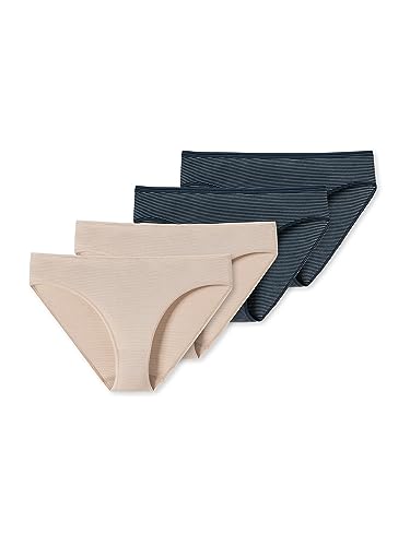 Schiesser 4er Pack Damen Tai-Slip Modal Essentials - Mix - Größe 46 von Schiesser