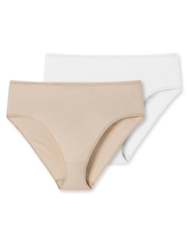 Schiesser - 95/5 Organic - Tai Slip - 4er Pack (40 Beige/Weiß) von Schiesser