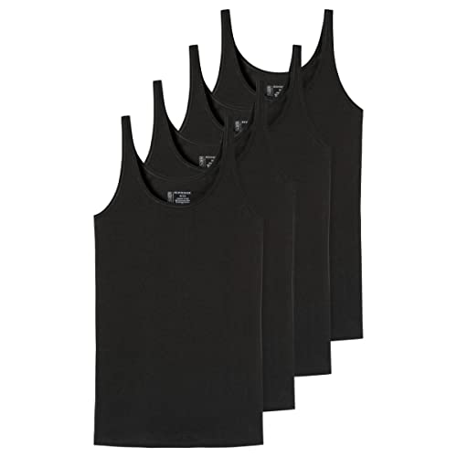 Schiesser 2er Pack Trägertop Damenunterwäsche (2er Pack), 4 x Schwarz, 42 von Schiesser