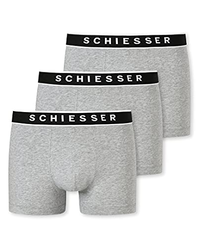 Schiesser 95/5 Pants 173983-3er Pack Grey Melange 8 von Schiesser