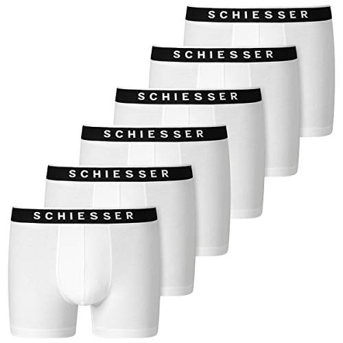 Schiesser - 95/5 - Shorts/Pants - 173983-6er Spar-Pack (4 Weiß) von Schiesser