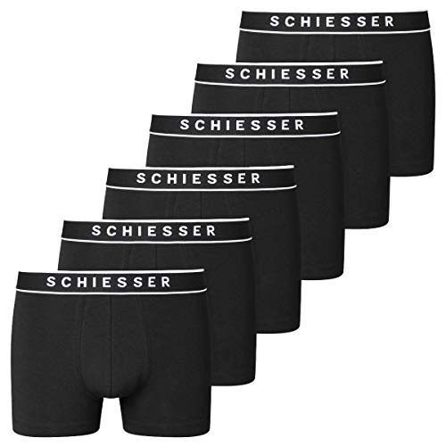 Schiesser - 95/5 - Shorts/Pants - 173983-6er Spar-Pack (7 Schwarz) von Schiesser