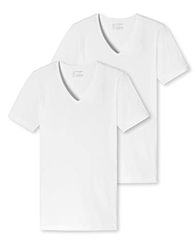 Schiesser 95/5 V-Shirt 173982-2er Pack White 7 von Schiesser