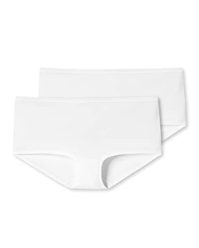 Schiesser 95|5 Shorts 4er Pack White 40 von Schiesser