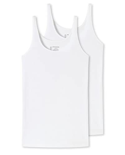 Schiesser 95|5 Tops 4er Pack White 40 von Schiesser