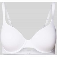 Schiesser BH mit Hakenverschluss Modell 'Unique' in Weiss, Größe 80C von Schiesser
