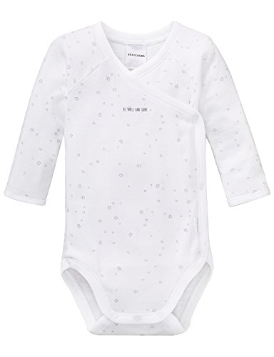 Schiesser Baby-Jungen Wickelbody 1/1 Body, Weiß (Weiss 100), 68 von Schiesser