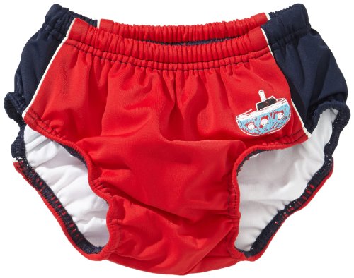 Schiesser Baby - Jungen Schwimmbekleidung, Badehose Windelslip, Rot (500-rot ), Gr. 74/80 (7-9M) von Schiesser