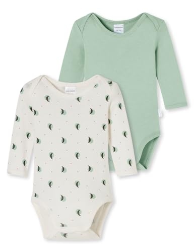 Schiesser Baby-Mädchen 2 Pack Wickelbody mit Knöpfen-100% Organic Bio Baumwolle-Größe 56 Bis 104 Kleinkind Unterwäsche-Satz, Sortiert 2_181784, 98 (2er Pack) von Schiesser