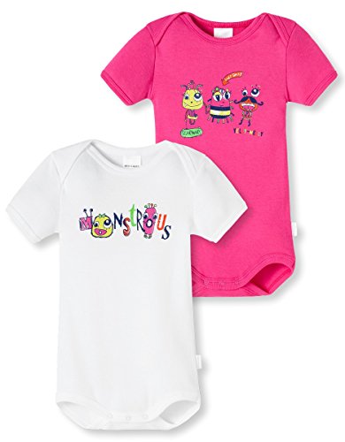 Schiesser Baby - Mädchen Body 146176, Gr. 86, Mehrfarbig (Sortiert 1 901) von Schiesser