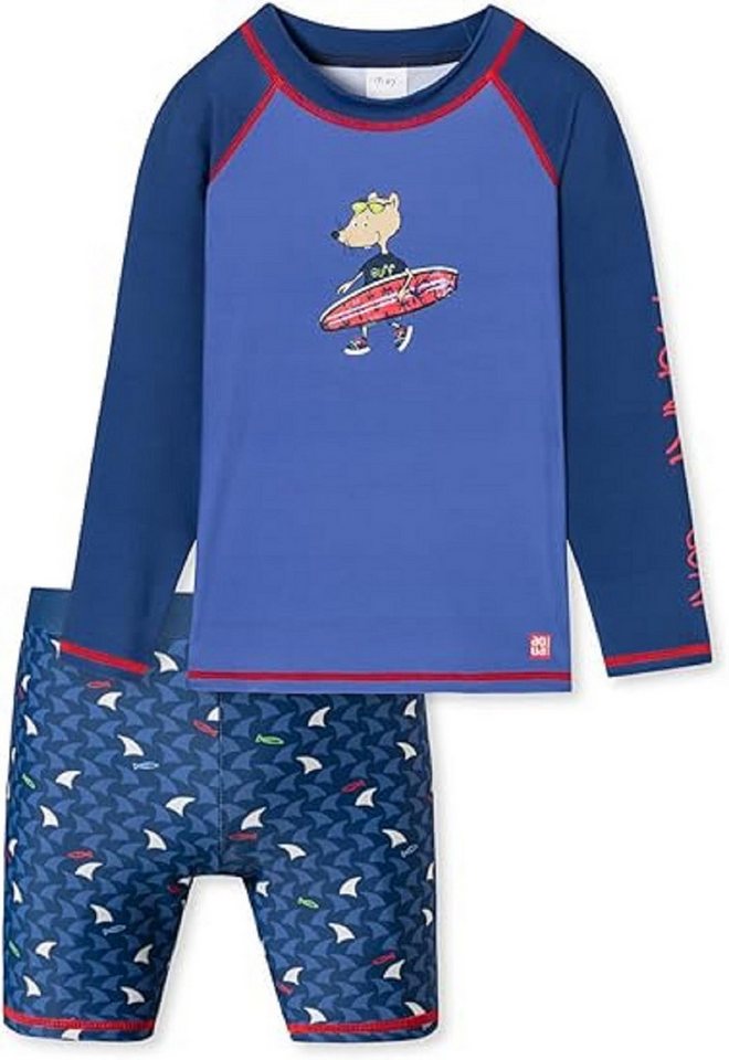 Schiesser Badehose + Shirt Badeset für Jungs Henry Gr. 128 von Schiesser